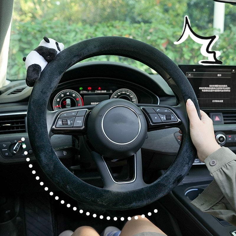 Panda Car Steering Wheel Cover