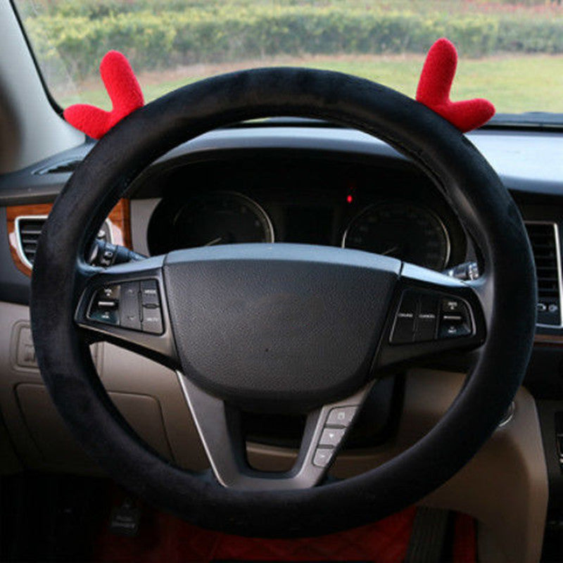 Car Interior Cartoon Steering Wheel Cover
