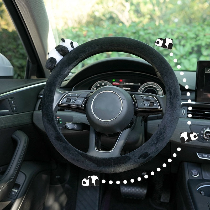 Panda Car Steering Wheel Cover
